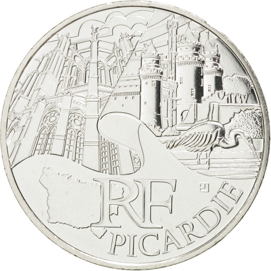 FRANCE, 10 Euro, 2011, Paris, KM #1747, MS(63), Silver, 29, 10.00
