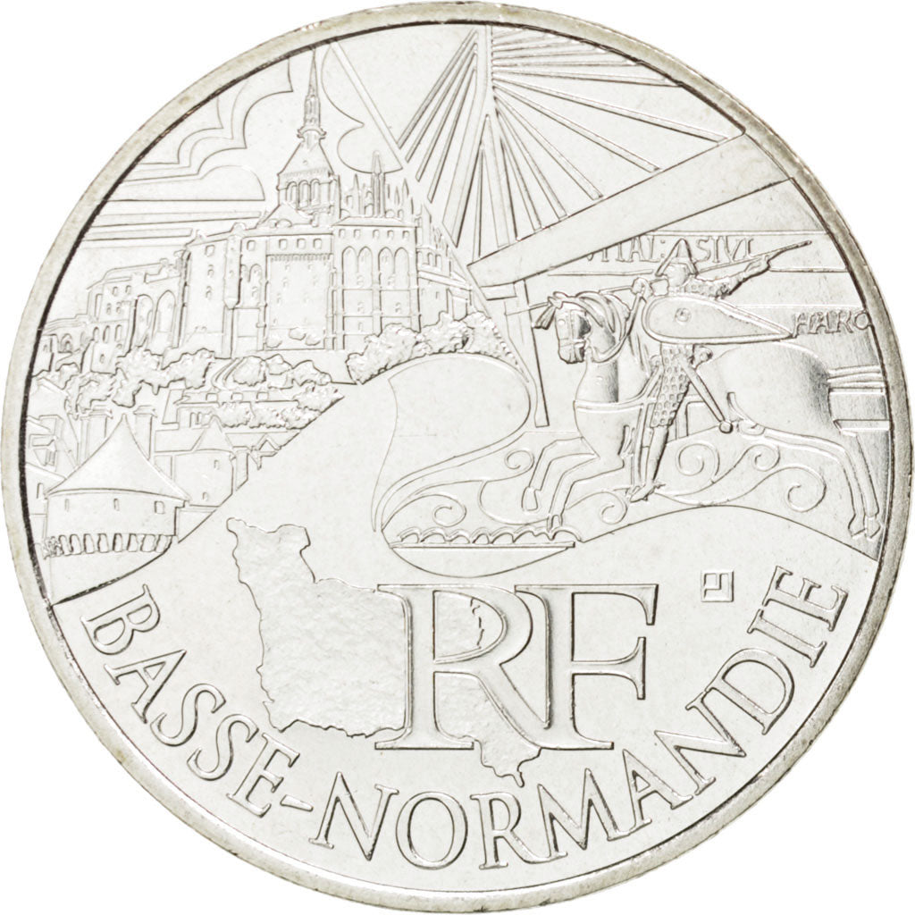 FRANCE, 10 Euro, 2011, Paris, KM #1729, MS(63), Silver, 29, 10.00