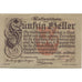 Banknote, Austria, Worgl, 50 Heller, montagne, 1920 UNC(63) Mehl:FS 1252a