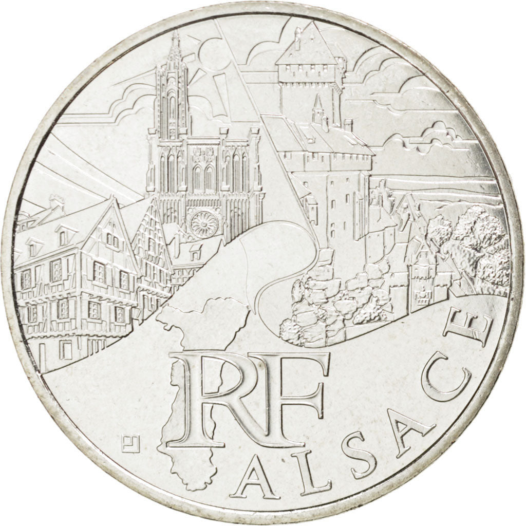 FRANCE, 10 Euro, 2011, Paris, KM #1734, MS(63), Silver, 29, 10.00