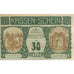 Biljet, Oostenrijk, Artstetten, 30 Heller, château 1920-12-31, SPL Mehl:FS 52a