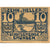 Geldschein, Österreich, Gmunden, 10Heller, bateau 1920-03-31 UNZ- Mehl:FS 240IIb