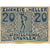 Geldschein, Österreich, Gmunden, 20 Heller, Texte, 1920 UNZ- Mehl:FS 240IIb