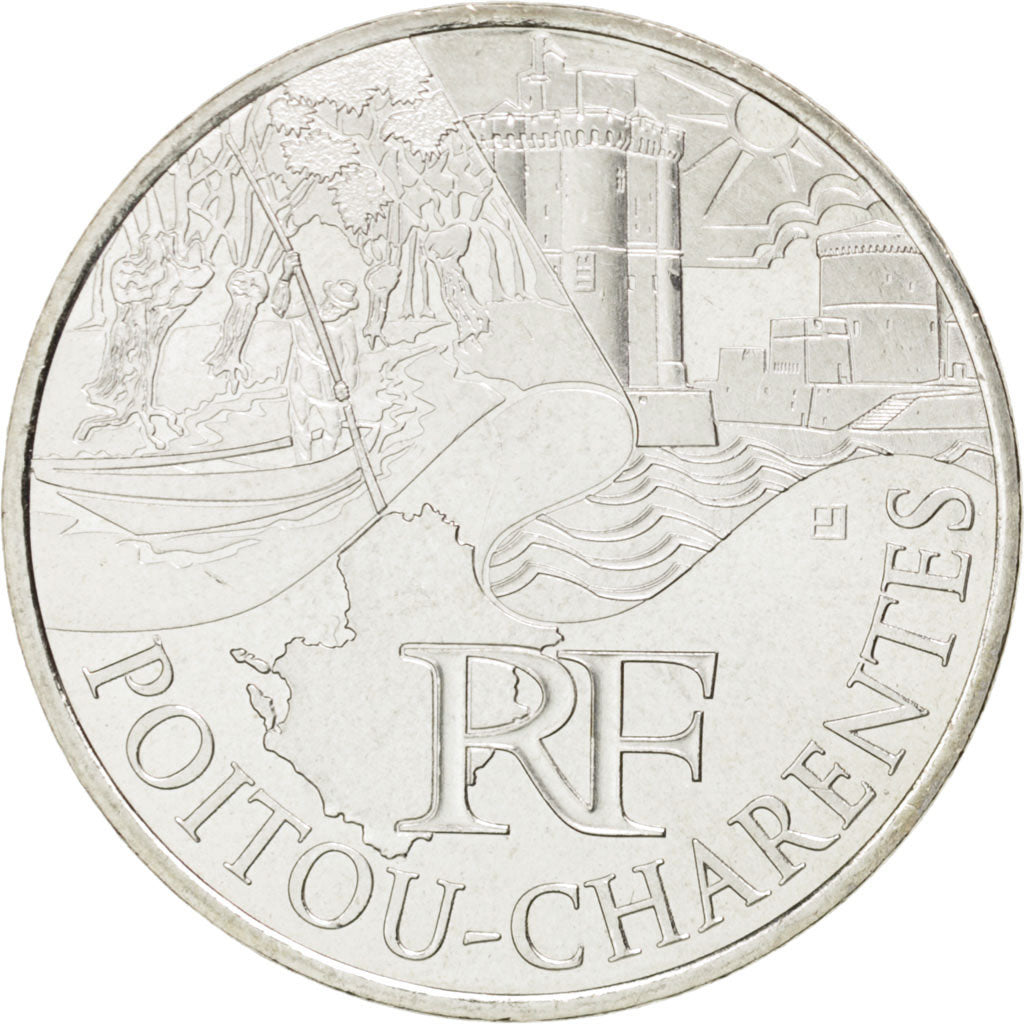 FRANCE, 10 Euro, 2011, Paris, KM #1748, MS(63), Silver, 29, 10.00