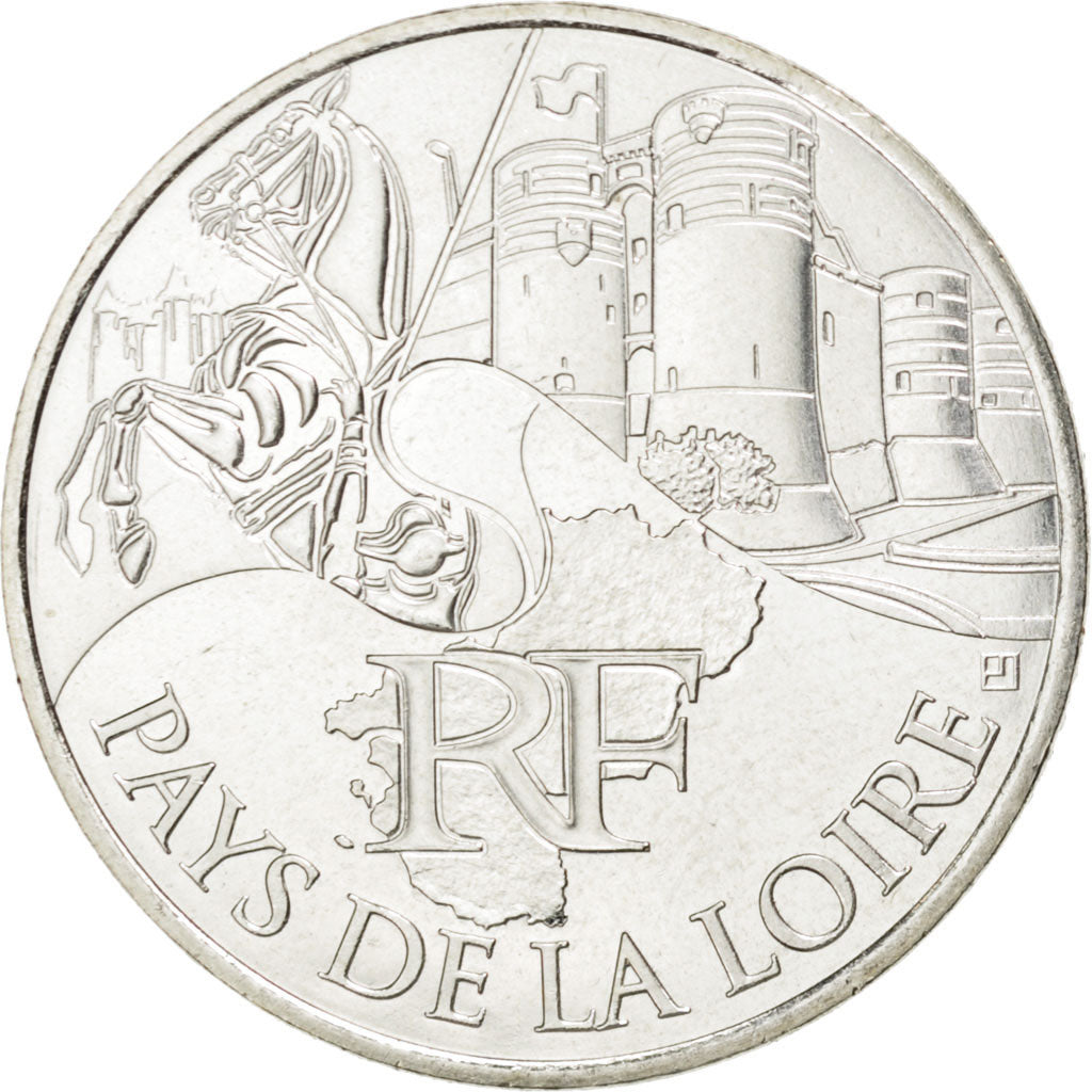 FRANCE, 10 Euro, 2011, Paris, KM #1746, MS(63), Silver, 29, 10.00
