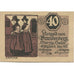 Banknote, Austria, Brandenberg, 40 Heller, personnage, 1920 UNC(63) Mehl:FS 99c