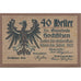 Billete, Austria, Hochfilzen, 40 Heller, aigle, 1921, SC, Mehl:FS 382c