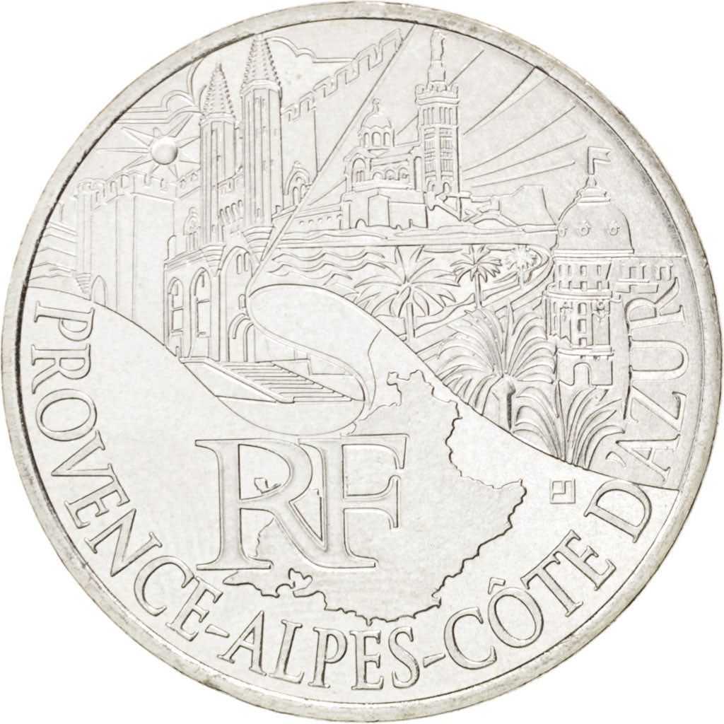 FRANCE, 10 Euro, 2011, Paris, KM #1749, MS(63), Silver, 29, 10.00
