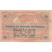 Banknote, Austria, Eberschwang, 50 Heller, cochon, 1920 UNC(63) Mehl:FS 145a