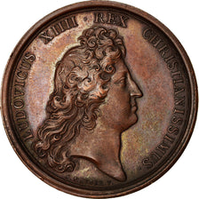 France, Médaille, Louis XIV, Conquêtes de Flandre et de la Franche Comté