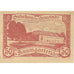 Geldschein, Österreich, Baumgarten, 50 Heller, château, 1921 UNZ- Mehl:FS 78c