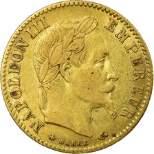 Coin, France, Napoleon III, Napoléon III, 10 Francs, 1868, Paris, EF(40-45)
