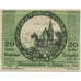 Banconote, Austria, Weissenkirchen, 20Heller, Eglise, 1920 SPL Mehl:FS 1122.3IIa