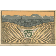 Banknote, Austria, Schwanenstadt, 75 Heller, paysage 1920 UNC(63) Mehl:FS 977IIa