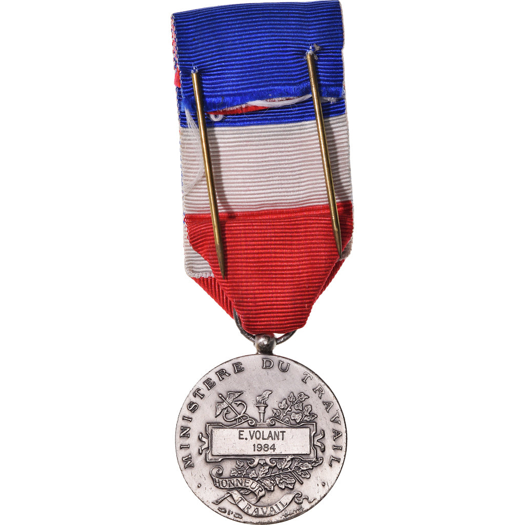 France, Médaille d'honneur du travail, Médaille, 1984, Excellent Quality