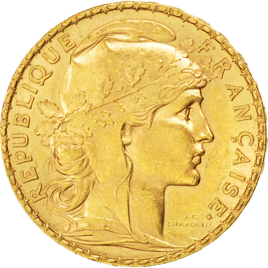 Francia, Marianne, 20 Francs, 1905, SPL-, Oro, KM:847, Gadoury:1064