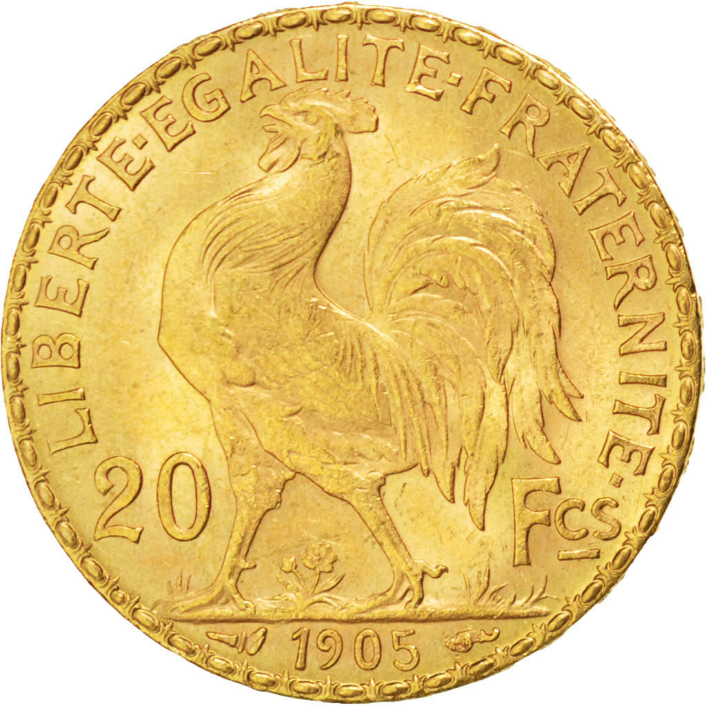 Francia, Marianne, 20 Francs, 1905, SPL-, Oro, KM:847, Gadoury:1064