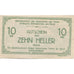 Banknote, Austria, Steinakirchen, 10 Heller, Eglise, 1920 UNC(63) Mehl:FS 1022
