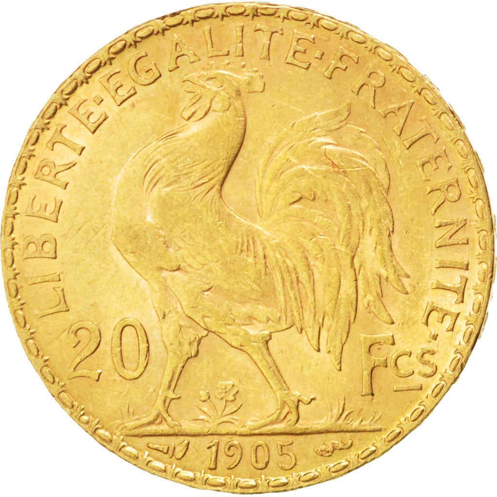 Francia, Marianne, 20 Francs, 1905, SPL-, Oro, KM:847, Gadoury:1064