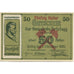 Geldschein, Österreich, Brixlegg, 50 Heller, portrait 1920 UNZ- Mehl:FS 104c