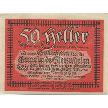 Banknote, Austria, Siezenheim, 50 Heller, paysage, 1920, UNC(63), Mehl:FS 996b