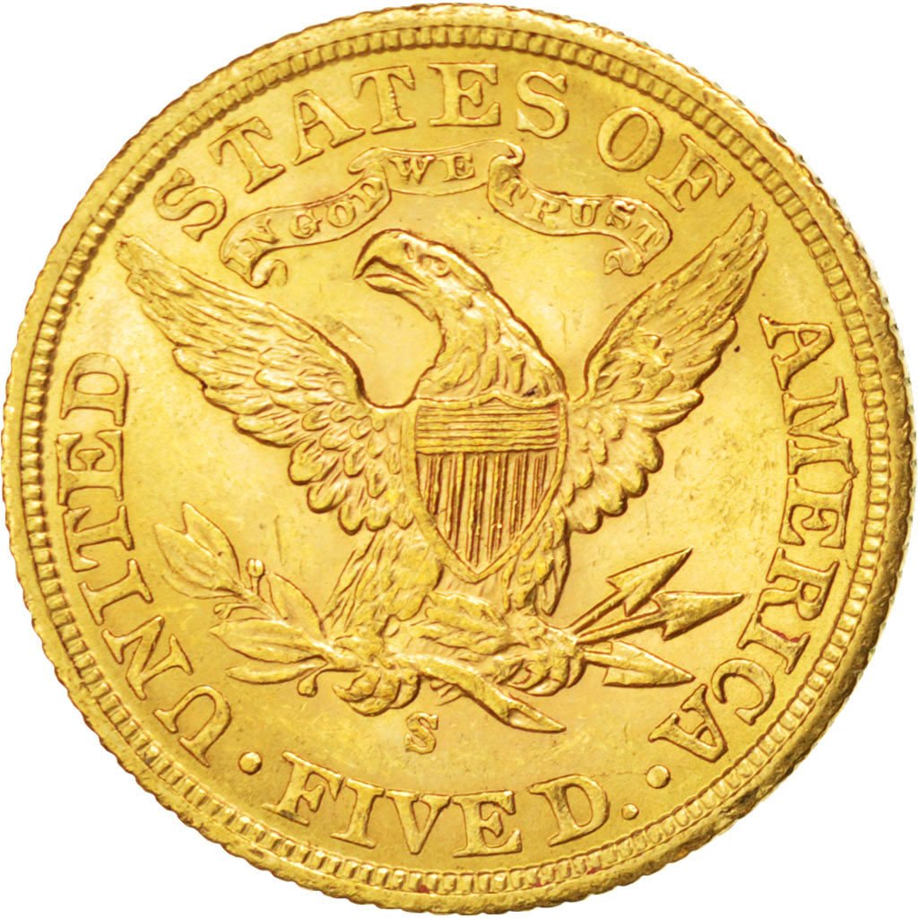 UNITED STATES, Coronet Head, $5, Half Eagle, 1901, U.S. Mint, KM #101,...