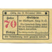 Nota, Áustria, Haag, 70 Heller, Blason 1920-12-31, UNC(63) Mehl:FS 318VIb