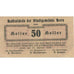 Geldschein, Österreich, Horn, 50 Heller, Texte 1920-07-31 UNZ-, Mehl:FS 397I