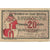 Geldschein, Österreich, Eferding, 20 Heller, Eglise, 1919, UNZ-, Mehl:FS 152I