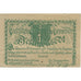 Biljet, Oostenrijk, Hellmonsodt, 10 Heller, Blason, 1920, SPL, Mehl:FS 364