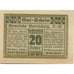 Banconote, Austria, Geretsberg, 20 Heller, Texte 1920-11-30, SPL Mehl:FS 231a