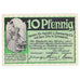 Billet, Allemagne, Schweich, 10 Pfennig, tour, 1920, SPL Mehl:1209.3