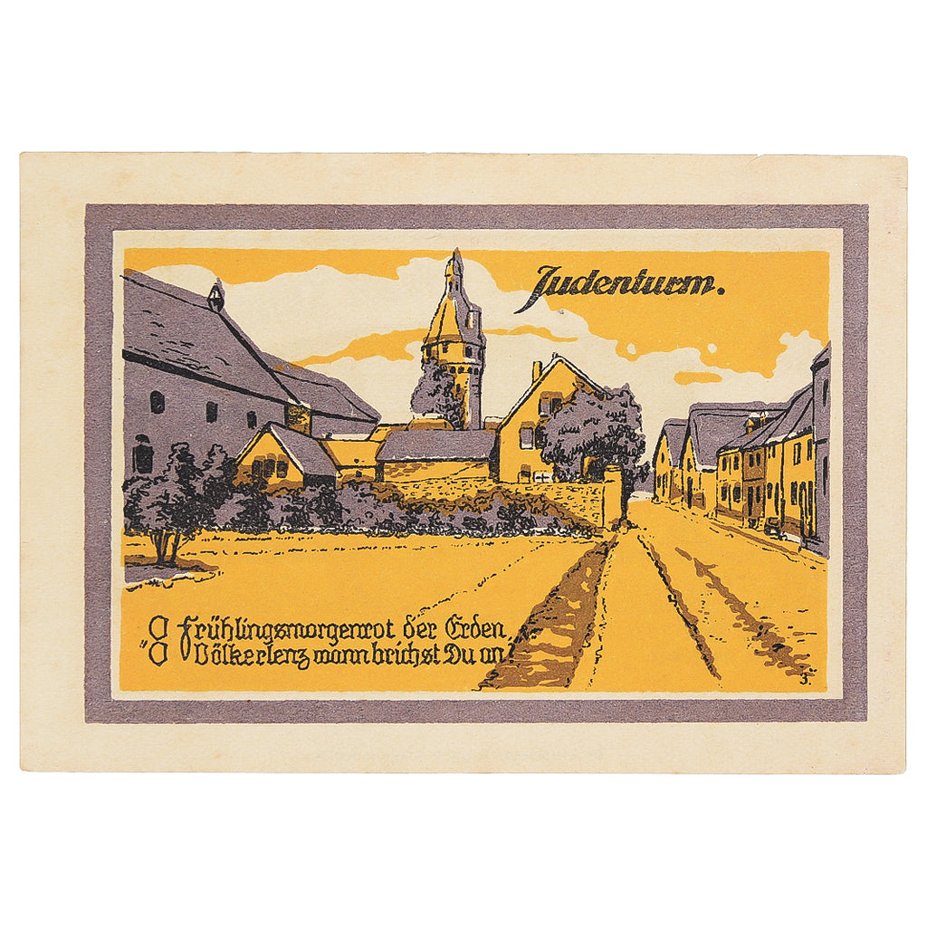 Banknote, Germany, Zons am Rhein, 50 Pfennig, village, 1921, UNC(63) Mehl:1476.2