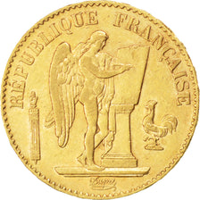 IIIème République, 20 francs or Génie 1889 Paris, KM 825