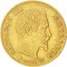 FRANCE, Napoléon III, 5 Francs, 1860, Paris, KM #787.1, EF(40-45), Gold, 16.7, G