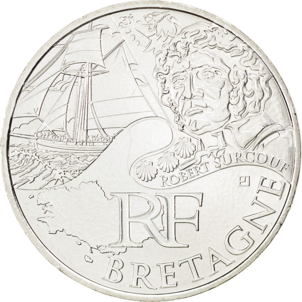 FRANCE, 10 Euro, 2012, Paris, KM #1866, MS(63), Silver, 29, 10.00