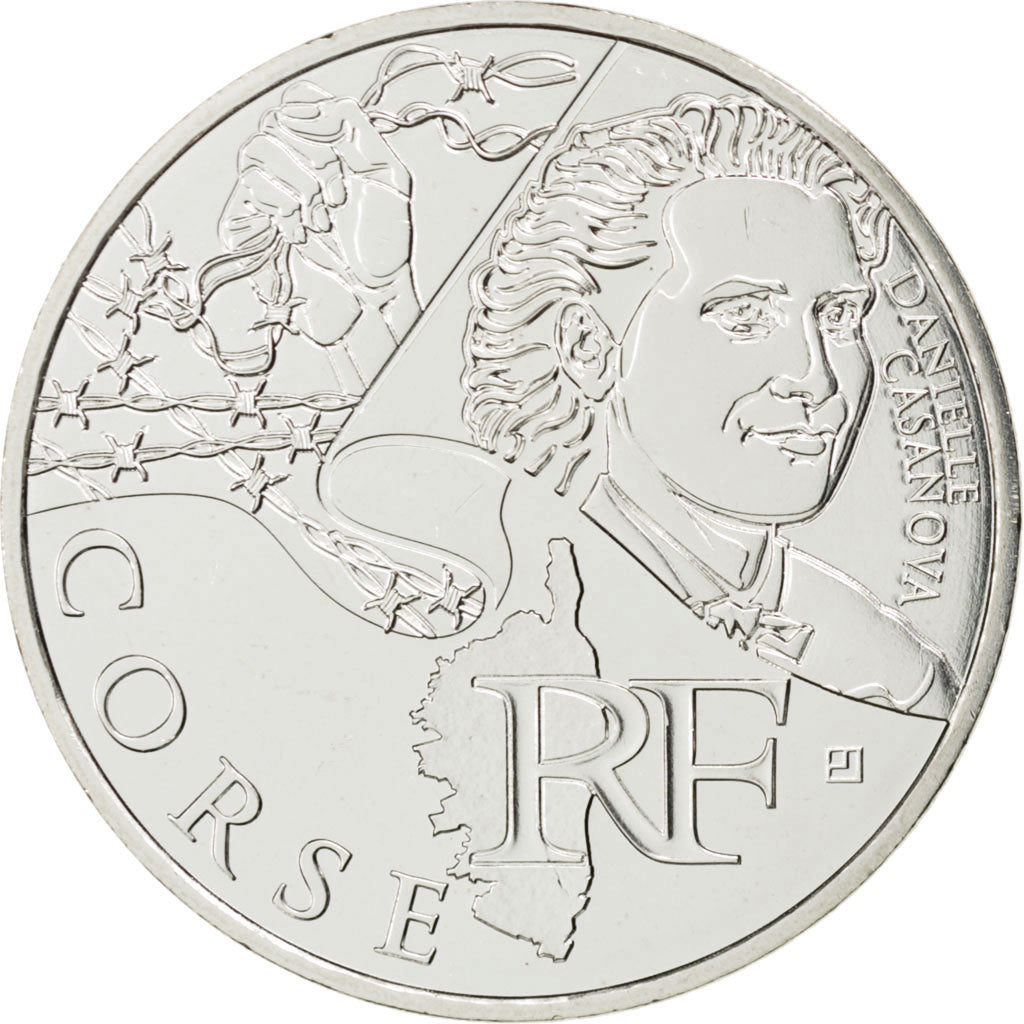 FRANCE, 10 Euro, 2012, Paris, KM #1876, MS(63), Silver, 29, 10.00