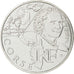 FRANCE, 10 Euro, 2012, Paris, KM #1876, MS(63), Silver, 29, 10.00
