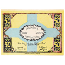 Banknote, Germany, Papenburg, 50 Pfennig, personnage 1921 UNC(60-62) Mehl:1044.1
