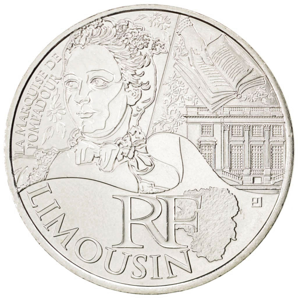 FRANCE, 10 Euro, 2012, Paris, KM #1878, MS(63), Silver, 29, 10.00