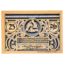 Banknote, Germany, Paderborn, 25 Pfennig, Eglise, 1920, UNC(63) Mehl:P1.3b