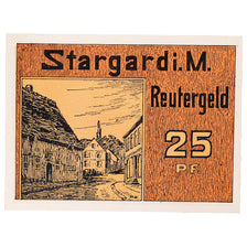 Banknote, Germany, Stargard, 25 Pfennig, rue, 1922 UNC(63) Mehl:1253.1