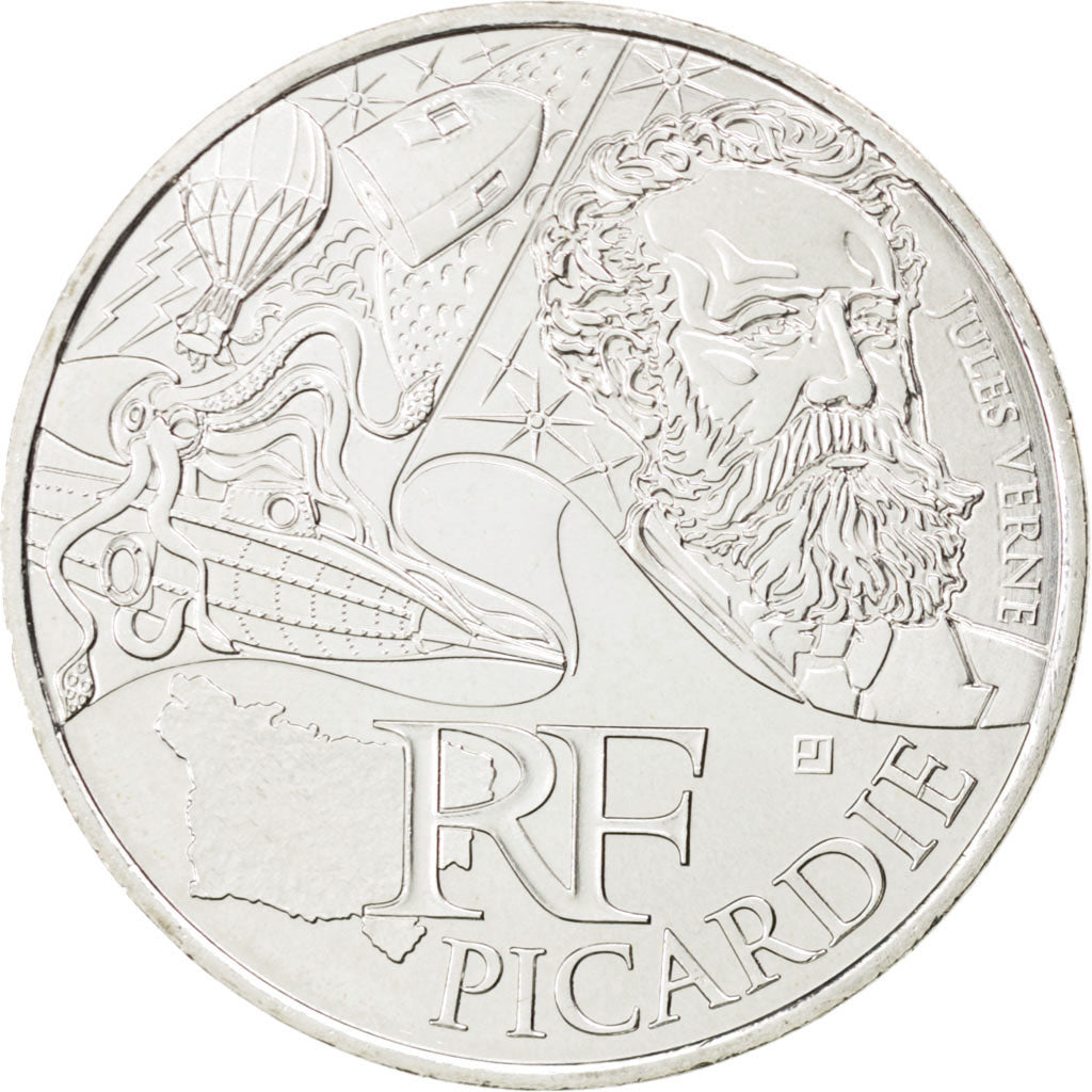 FRANCE, 10 Euro, 2012, Paris, KM #1882, MS(63), Silver, 29, 10.00