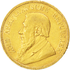 SOUTH AFRICA, Pond, Een, 1897, KM #10.2, EF(40-45), Gold, 7.96