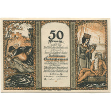 Banknote, Germany, Köln, 50 Pfennig, chevalier, 1922, UNC(63), Mehl:719.1b