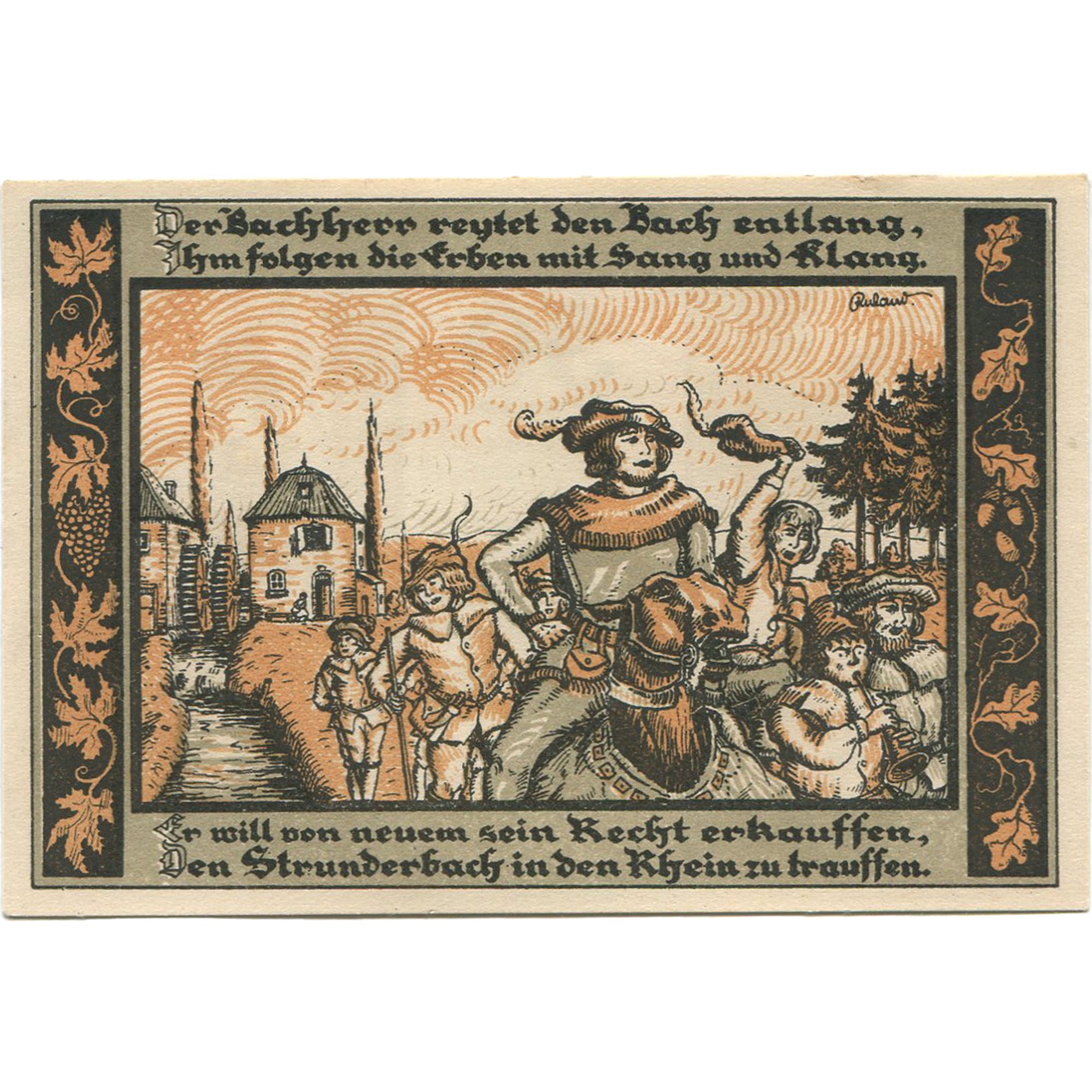 Banknote, Germany, Köln, 50 Pfennig, chevalier, 1922, UNC(63), Mehl:719.1b