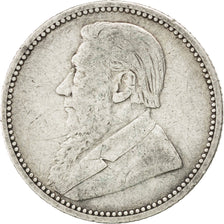 SOUTH AFRICA, 6 Pence, 1894, KM #4, EF(40-45), Silver, 2.76