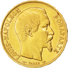 IIème République, 20 Francs or Louis Napoléon Bonaparte 1852 Paris, KM 774