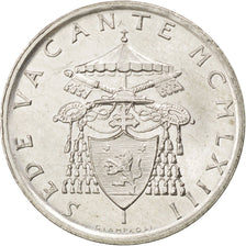 Coin, VATICAN CITY, Sede Vacante, 500 Lire, 1963, MS(63), Silver, KM:75