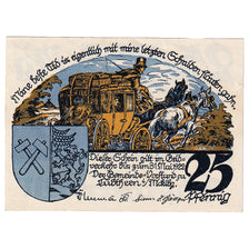 Banconote, Germania, Lübtheen, 25 Pfennig, Blason 1922-05-31, SPL Mehl:FS 834.1